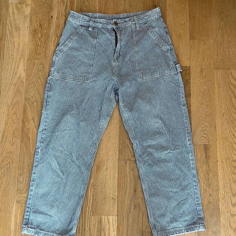 Japanese Striped Work Pants
